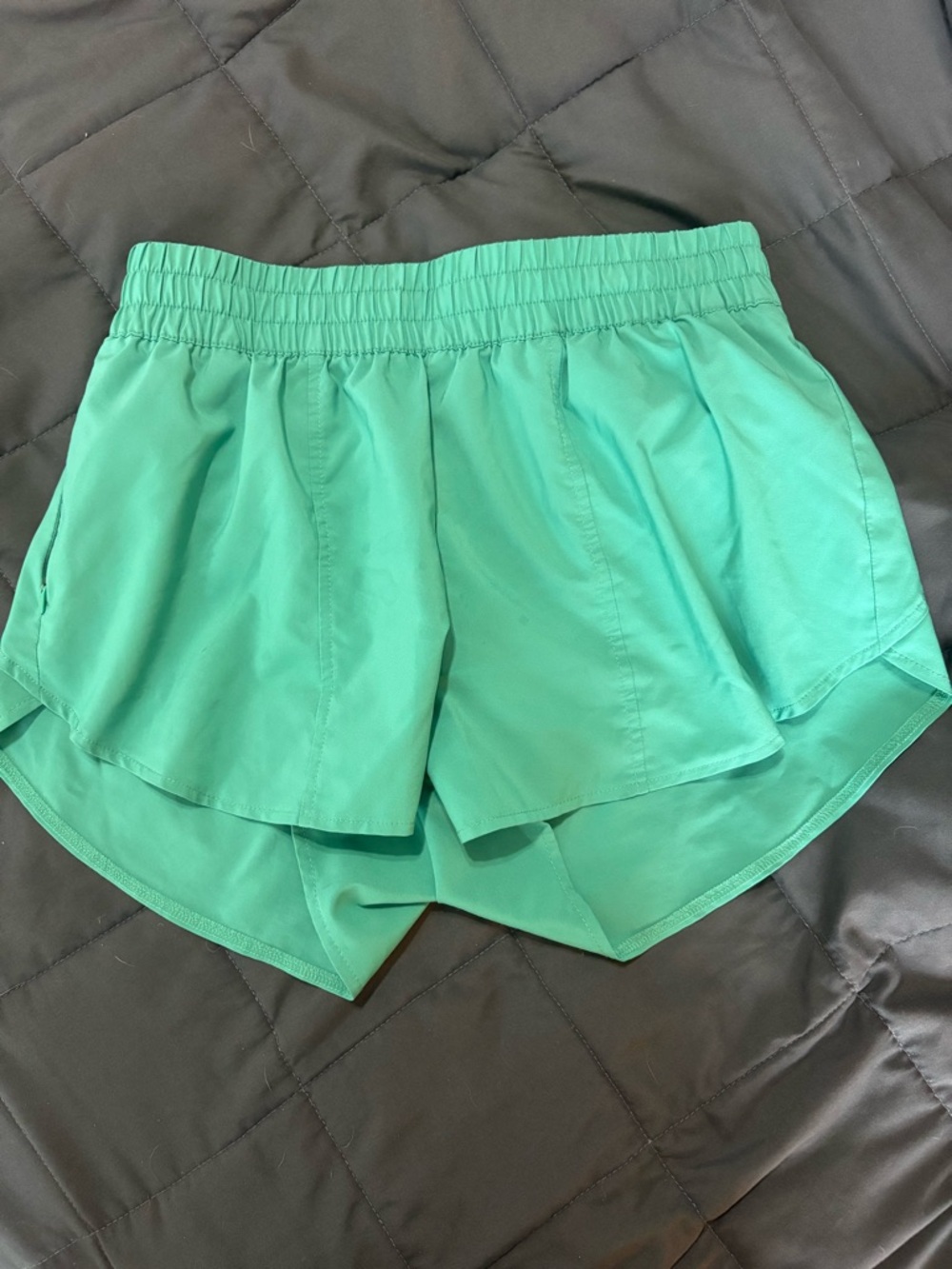 all in motion Mint Green Layered Athletic Shorts